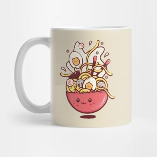 Kawaii ramen cat Mug